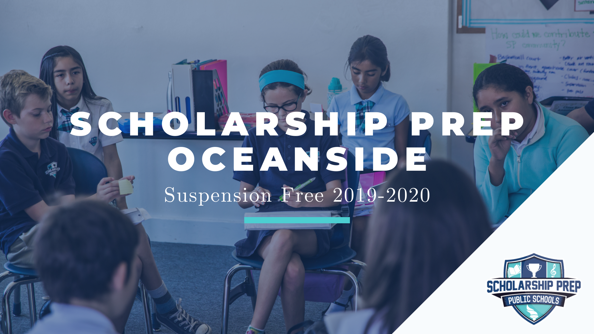 [INFOGRAPHIC] - How Scholarship Prep Oceanside Was a Suspension Free School in 2019-2020